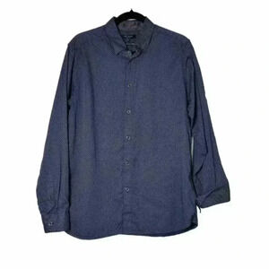 Ted Baker London Men's Blue Regular Fit Shirt Size 4 A5